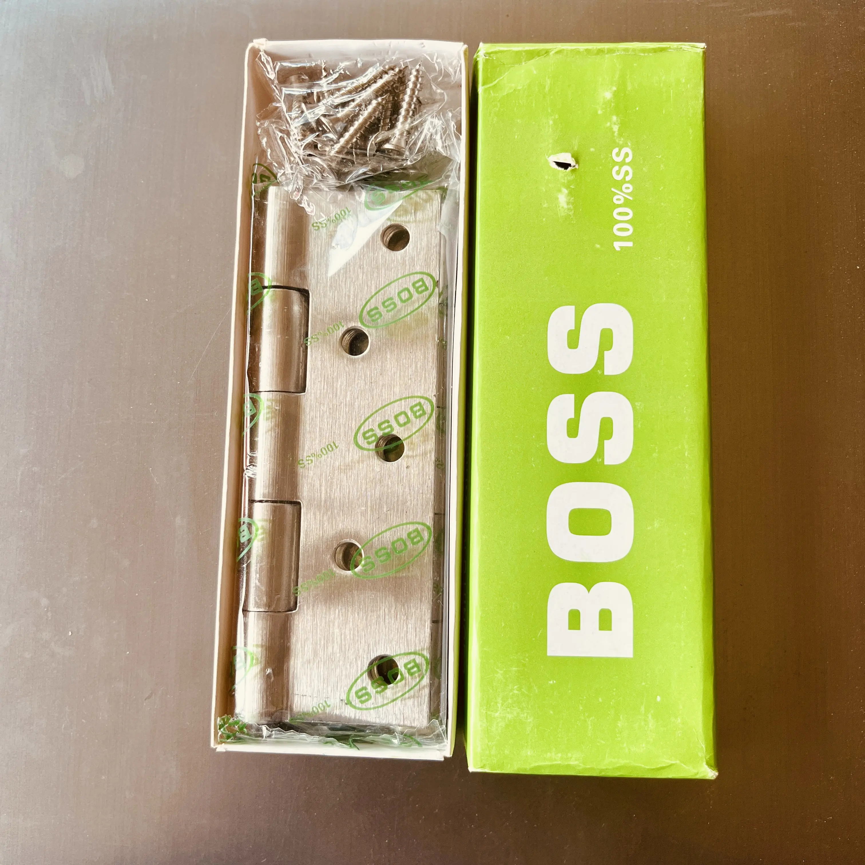 5" 3mm SS Hinge ( Boss )